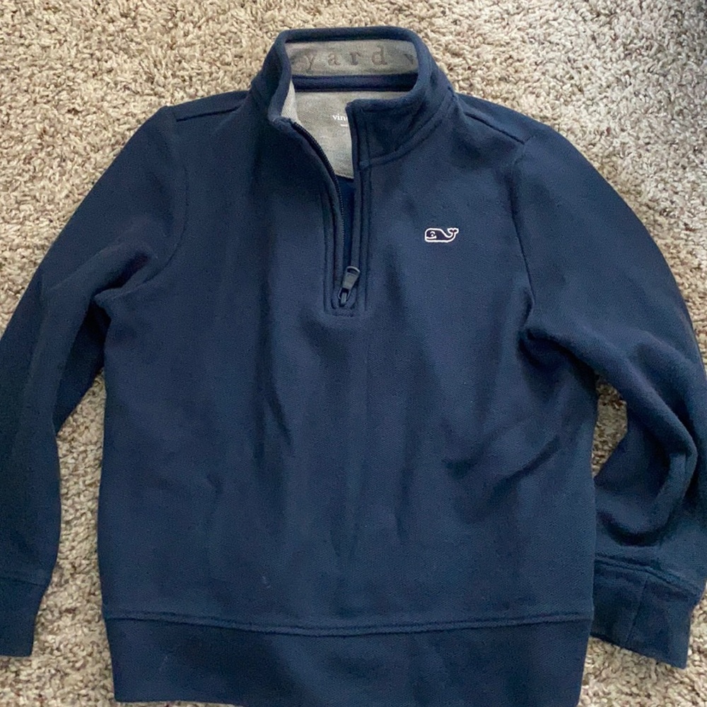 Vineyard Vines half zip for 4T boys